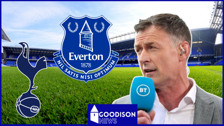 Chris Sutton, Everton badge, Tottenham badge