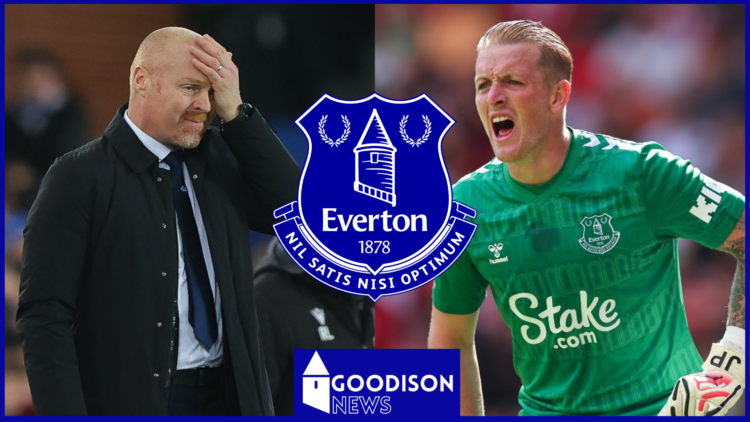 Everton Sean Dyche Jordan Pickford