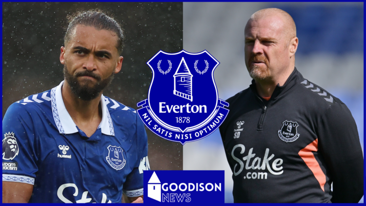 Dominic Calvert-Lewin Everton Sean Dyche