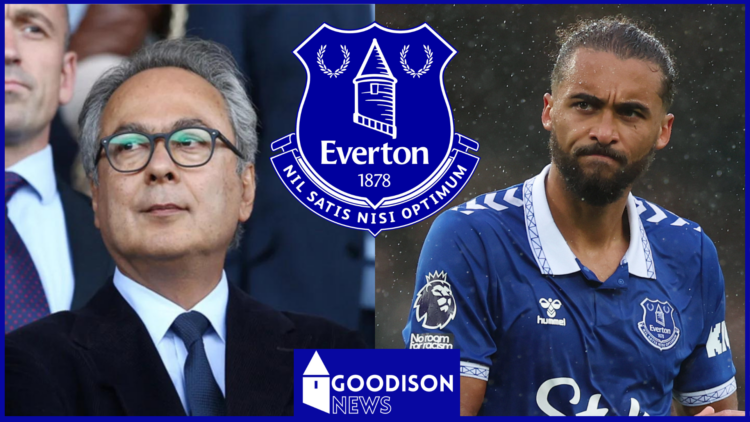 Farhad Moshiri, Dominic Calvert-Lewin, Everton badge