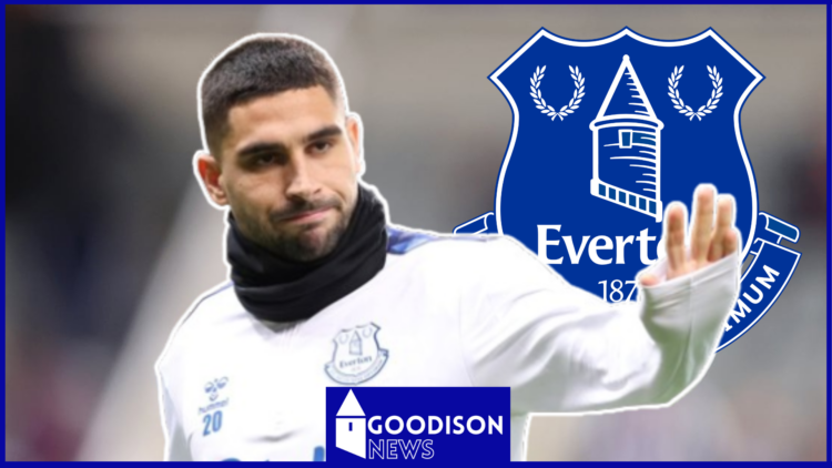 Neal Maupay, Everton badge