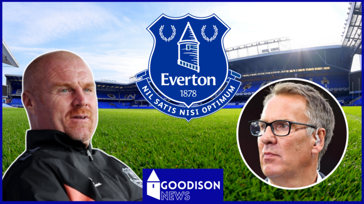 Paul Merson, Sean Dyche, Everton badge