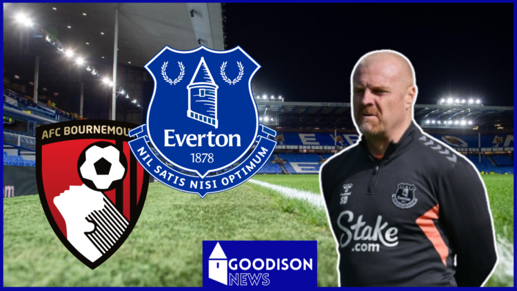 Sean Dyche, Everton badge, Bournemouth badge