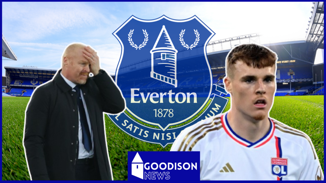 Sean Dyche, Jake O'Brien, Everton badge