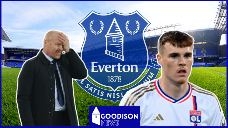 Sean Dyche, Jake O'Brien, Everton badge