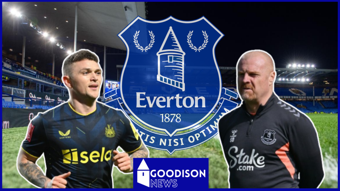 Sean Dyche, Kieran Trippier, Everton badge