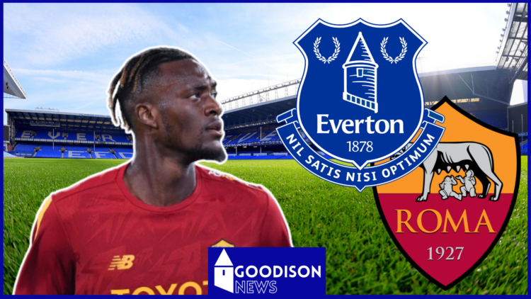 Tammy Abraham, Everton badge, AS Roma badge