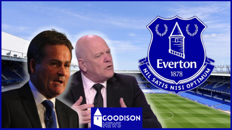 Richard Keys, Andy Gray, Everton badge
