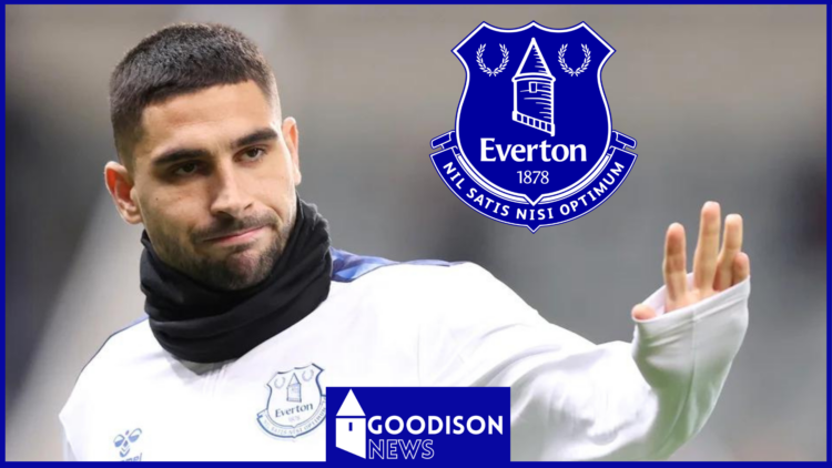 Neal Maupay, Everton badge
