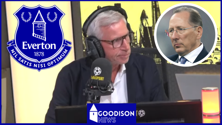 Alan Pardew, John Textor, Everton badge