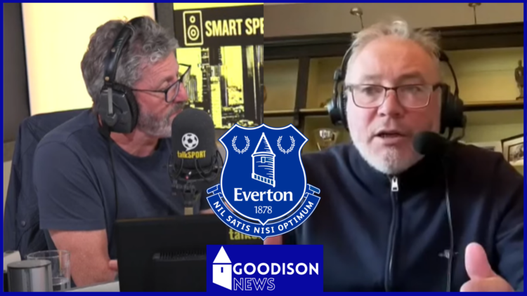 Ally McCoist, Andy Townsend, Everton badge