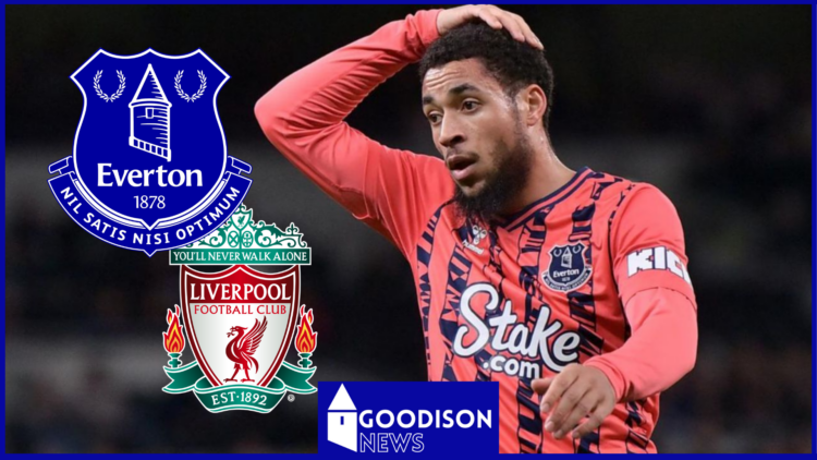 Arnaut Danjuma Everton Liverpool badges