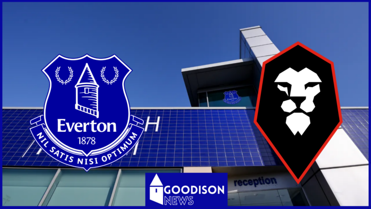 Everton FC Salford City badges