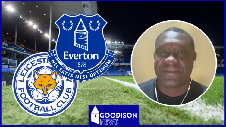 Emile Heskey, Everton badge, Leicester City badge