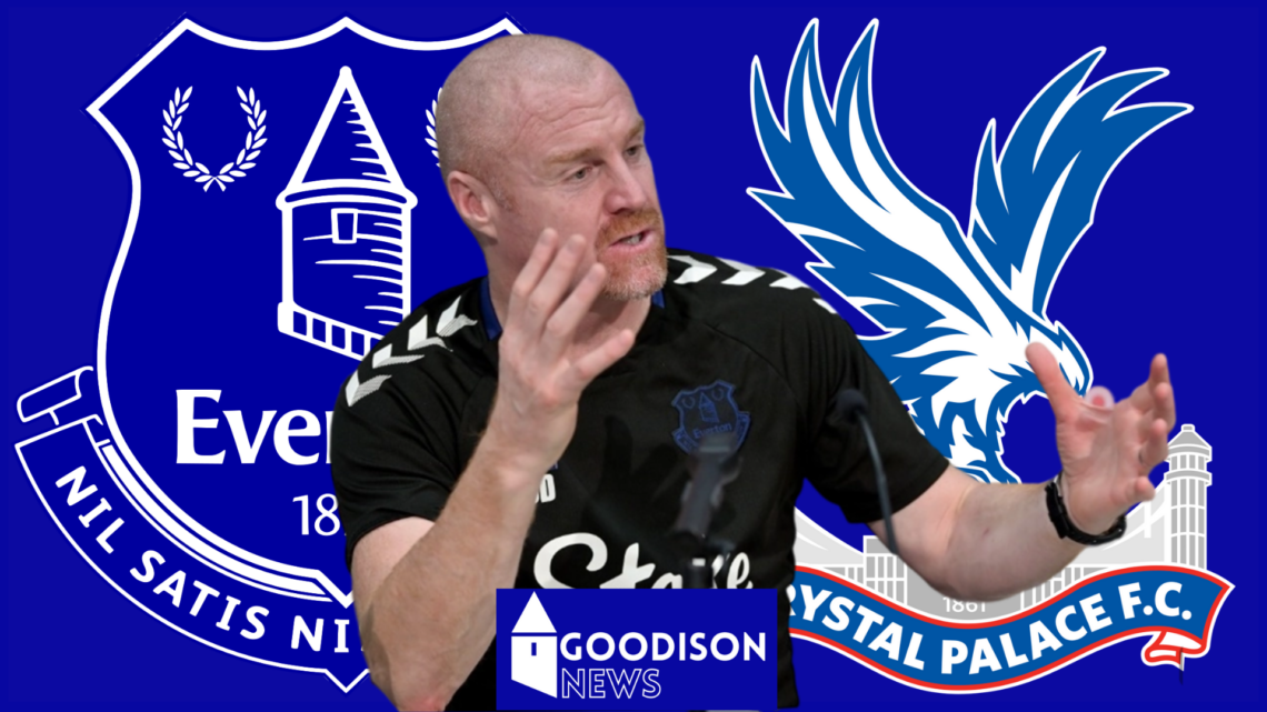 Everton Crystal Palace Sean Dyche