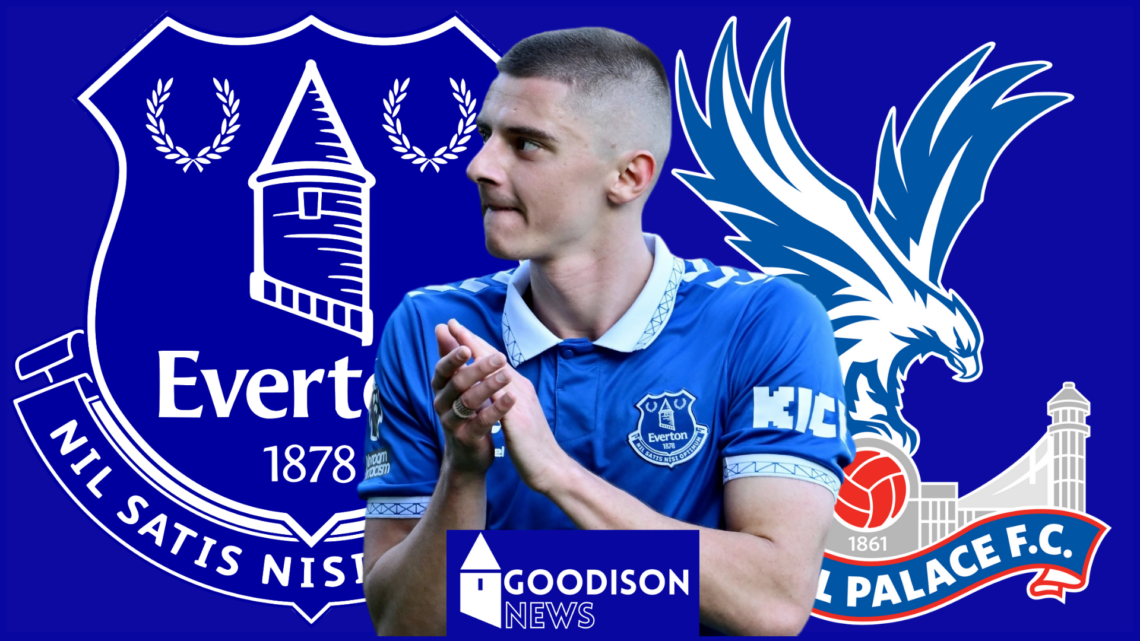 Everton Crystal Palace Vitalii Mykolenko
