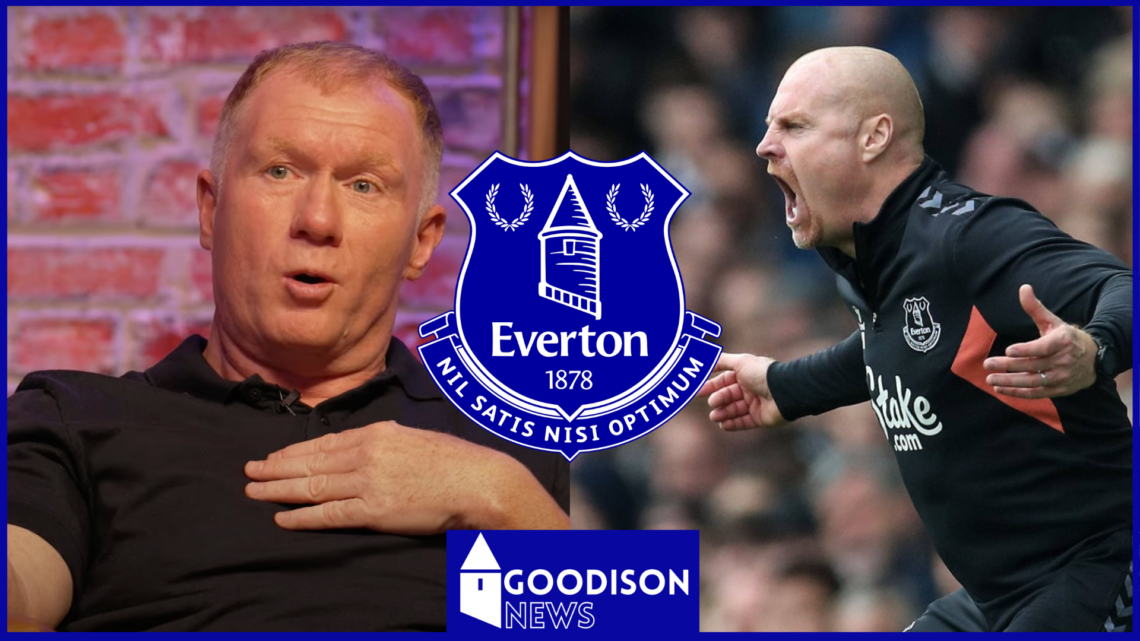 Paul Scholes Everton Sean Dyche