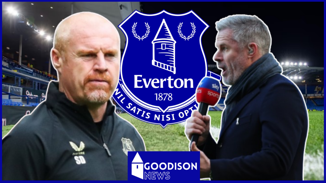 Everton Sean Dyche Jamie Carragher