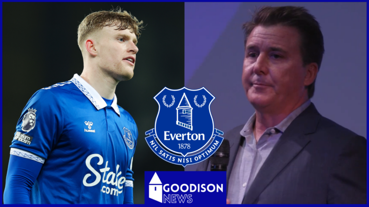 Jarrad Branthwaite, Dan Friedkin, Everton badge
