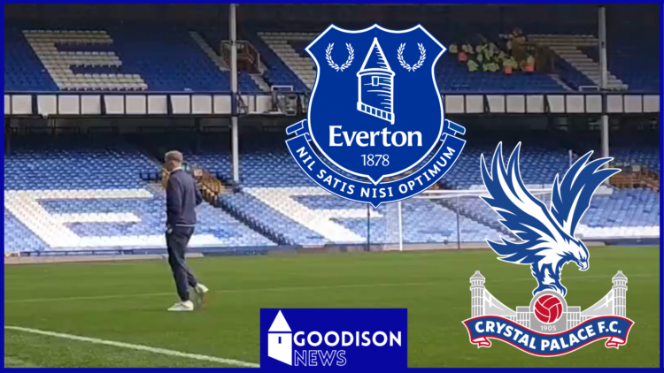 Jarrad Branthwaite, Everton badge, Crystal Palace badge