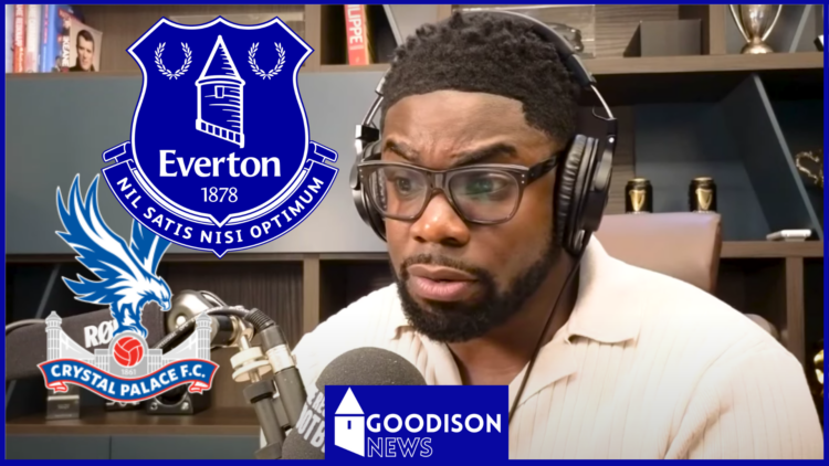 Micah Richards, Everton badge, Crystal Palace badge