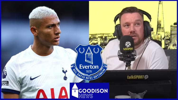 Richarlison, Jamie O'Hara, Everton badge