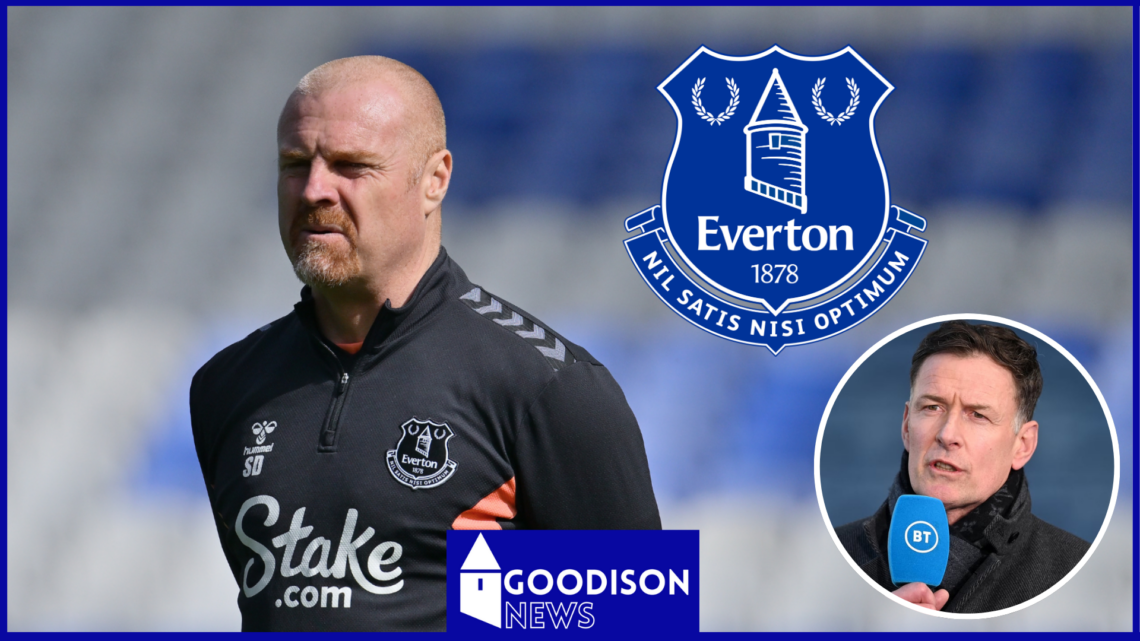 Sean Dyche, Chris Sutton, Everton badge