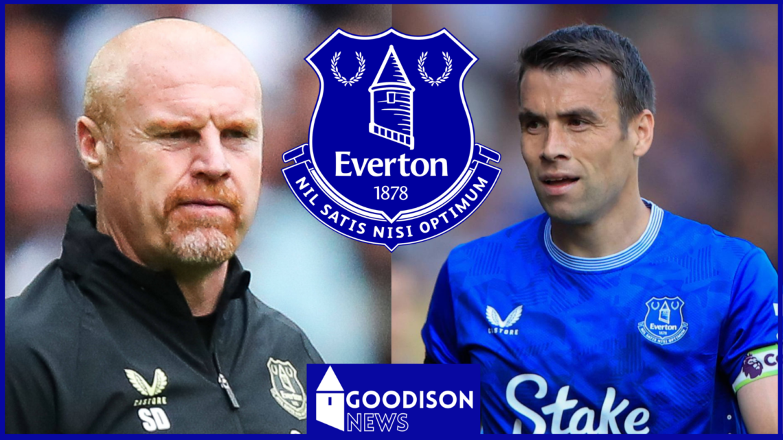 Sean Dyche, Seamus Coleman, Everton badge