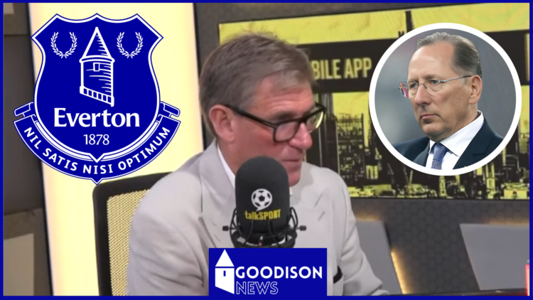 Simon Jordan, John Textor, Everton badge
