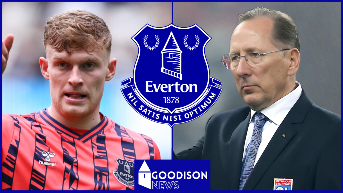 Everton badge, John Textor, Jarrad Branthwaite