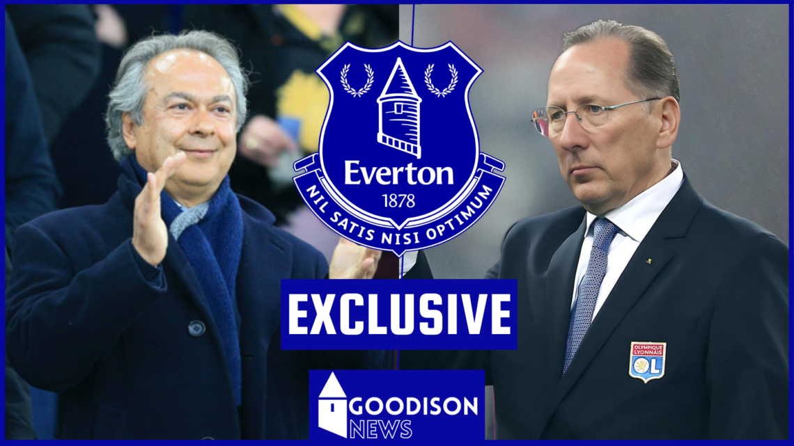 Everton badge, John Textor, Farhad Moshiri