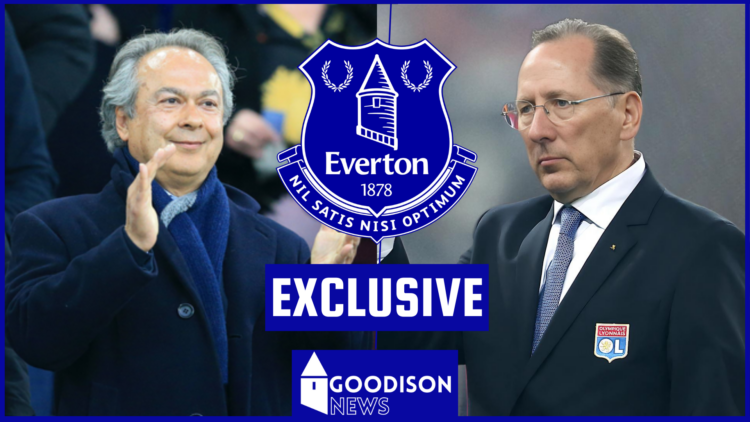 Everton badge, John Textor, Farhad Moshiri