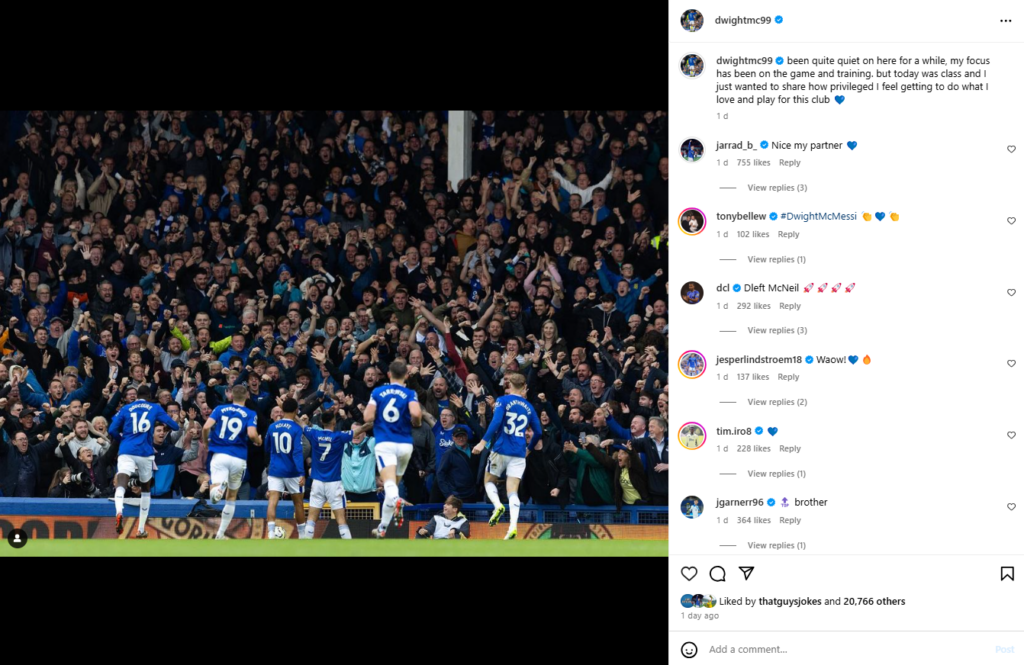 Tony Bellew, Dwight McNeil, Everton