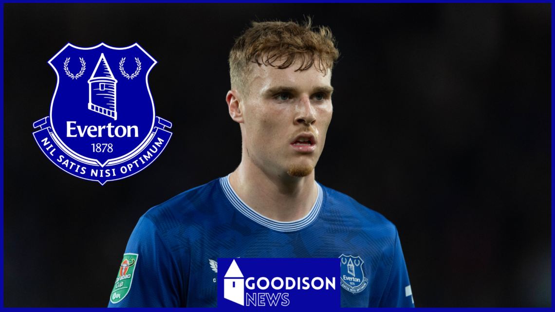 Jake O'Brien, Everton badge