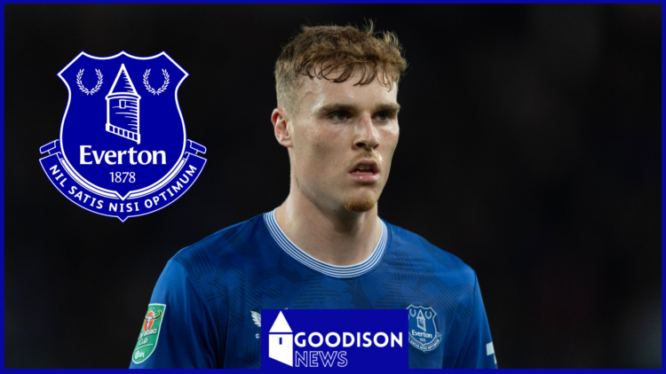 Jake O'Brien, Everton badge