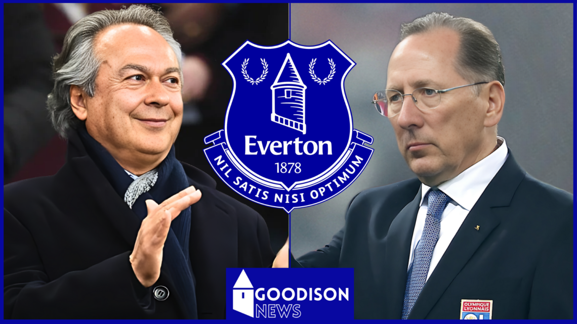 Farhad Moshiri, John Textor, Everton badge