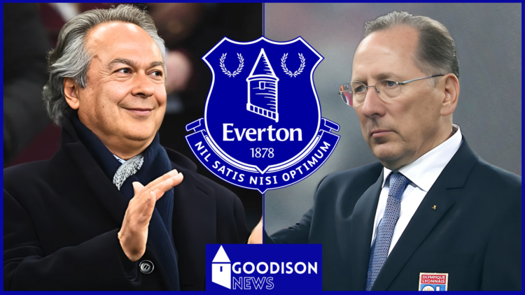 Farhad Moshiri, John Textor, Everton badge