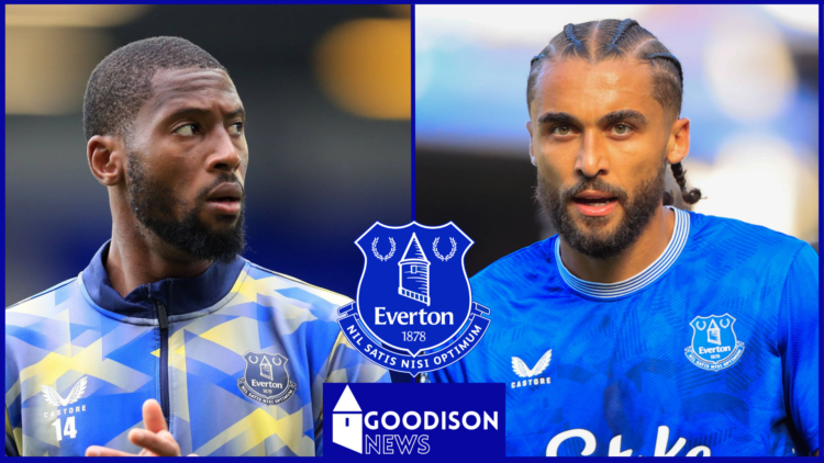 Beto, Dominic Calvert-Lewin, Everton badge