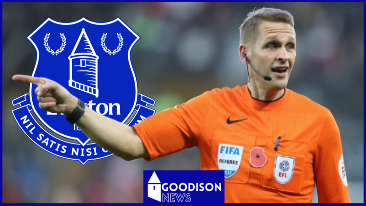 Craig Pawson, Everton badge