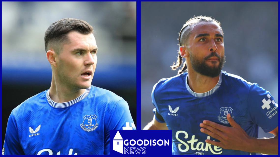 Picture of Michael Keane and Dominic Calvert-Lewin