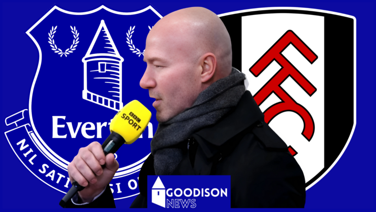 Everton Fulham Alan Shearer