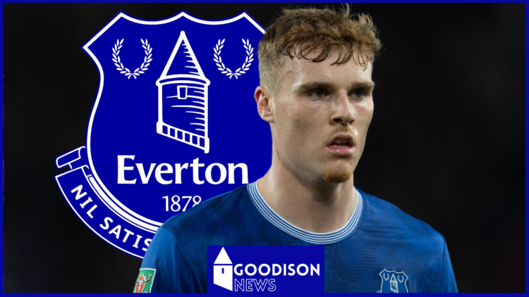 Everton badge, Jake O'Brien