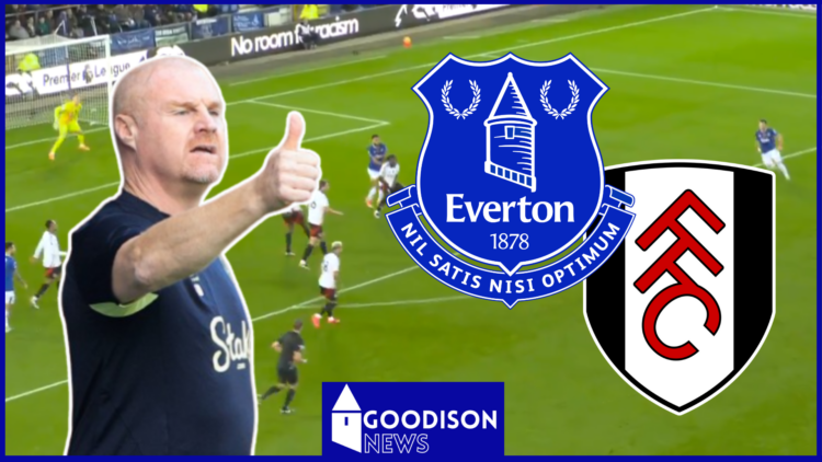 Idrissa Gueye, Sean Dyche, Everton badge, Fulham badge