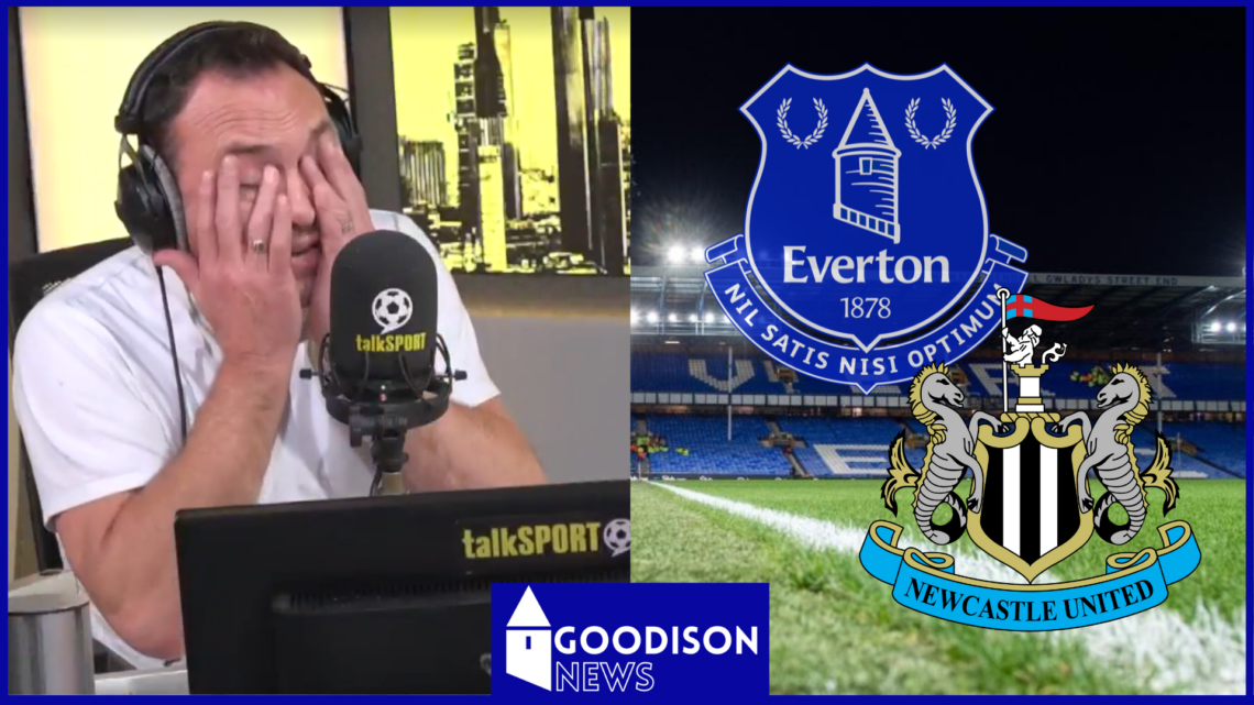 Jason Cundy, Everton badge, Newcastle United badge