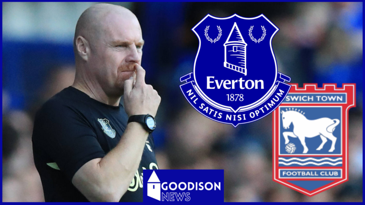 Sean Dyche, Everton badge, Ipswich Town badge