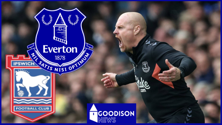 Sean Dyche, Everton badge, Ipswich Town badge