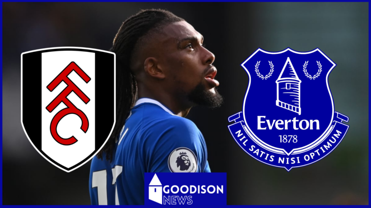 Alex Iwobi Everton Fulham badges