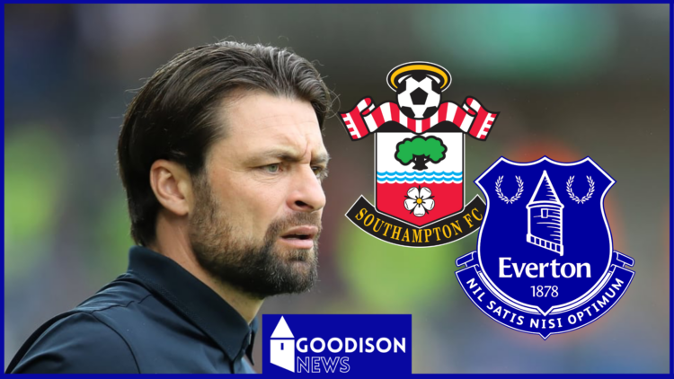 Russell Martin Everton Southampton badges