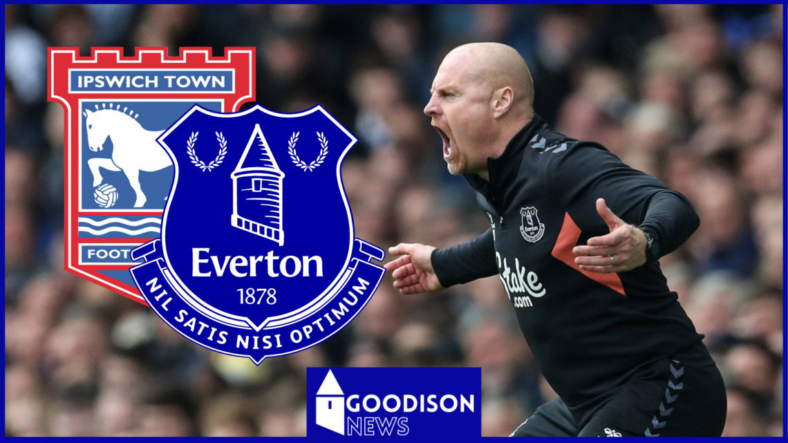 Sean Dyche Everton Ipswich Town badges