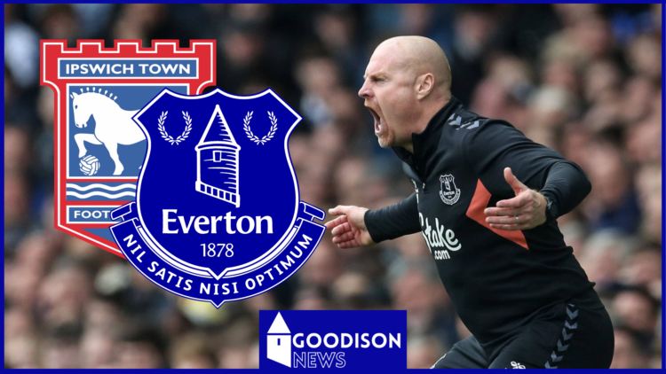 Sean Dyche Everton Ipswich Town badges
